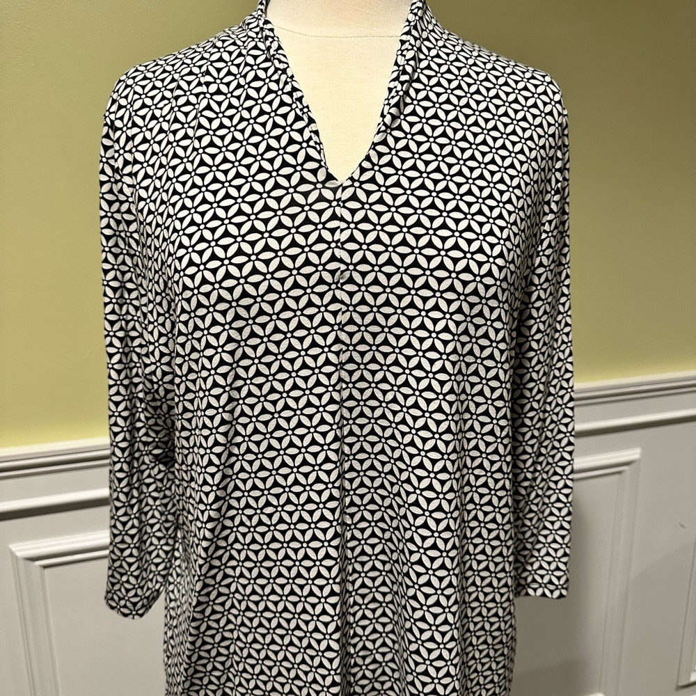 Talbots Petite Floral Shirt